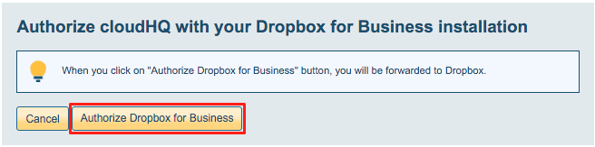 Dropbox for Business domain