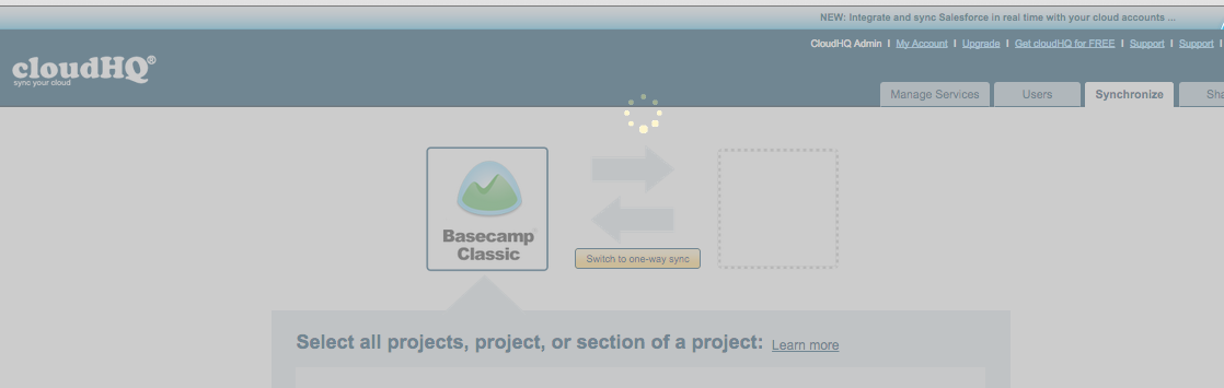 Basecamp logon