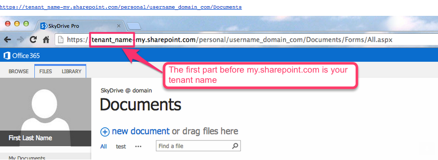 Microsoft tenant check