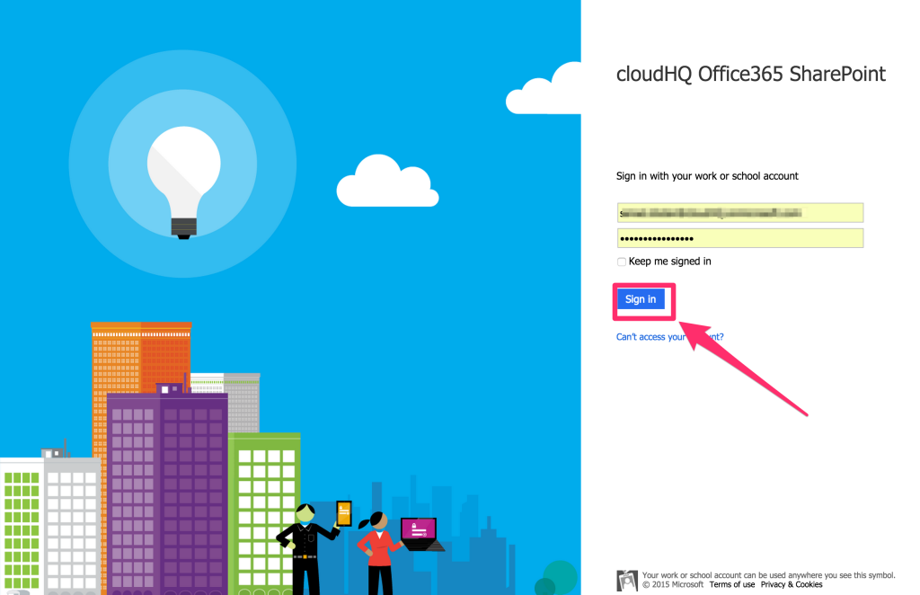 Sign_in_to_cloudHQ_Office365_SharePoint