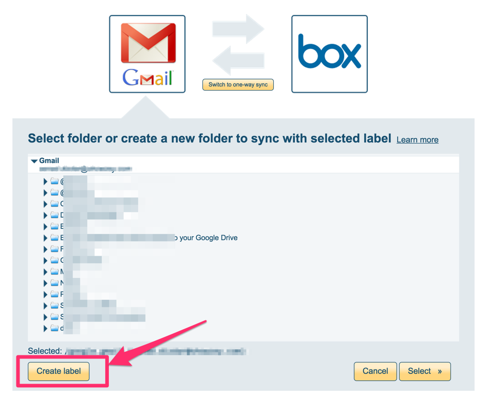 Gmail label