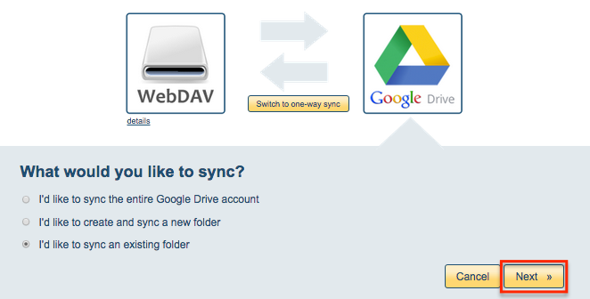 Google Drive folder