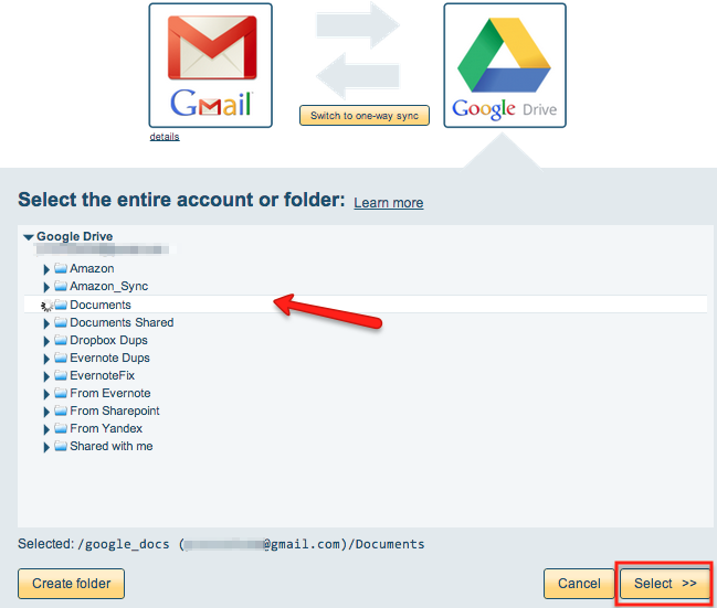 how to access google drive from gmail