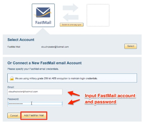 FastMail account