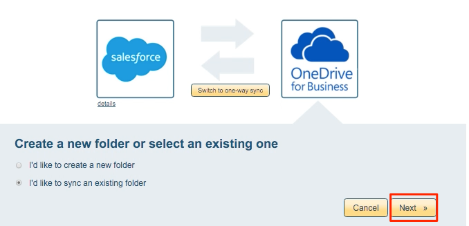 OneDrive Business folder