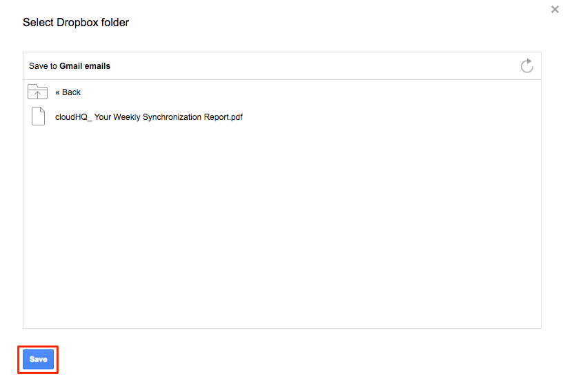backup gmail emails to dropbox