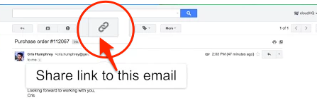 how to send link via gmail