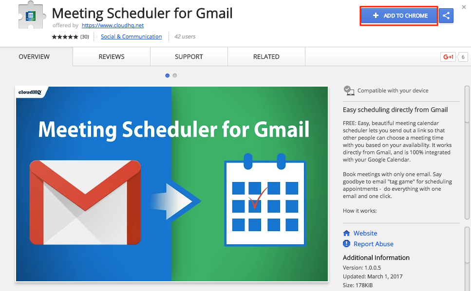 Getting started with Meeting Scheduler for Gmail (How to schedule