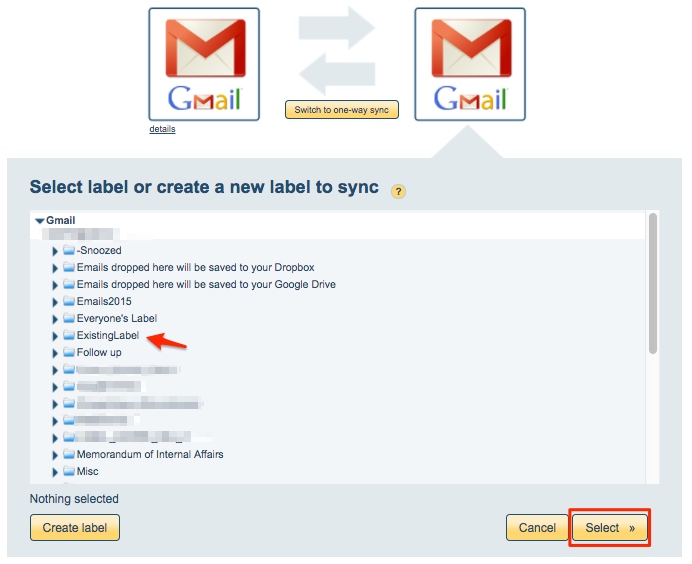 Gmail Label