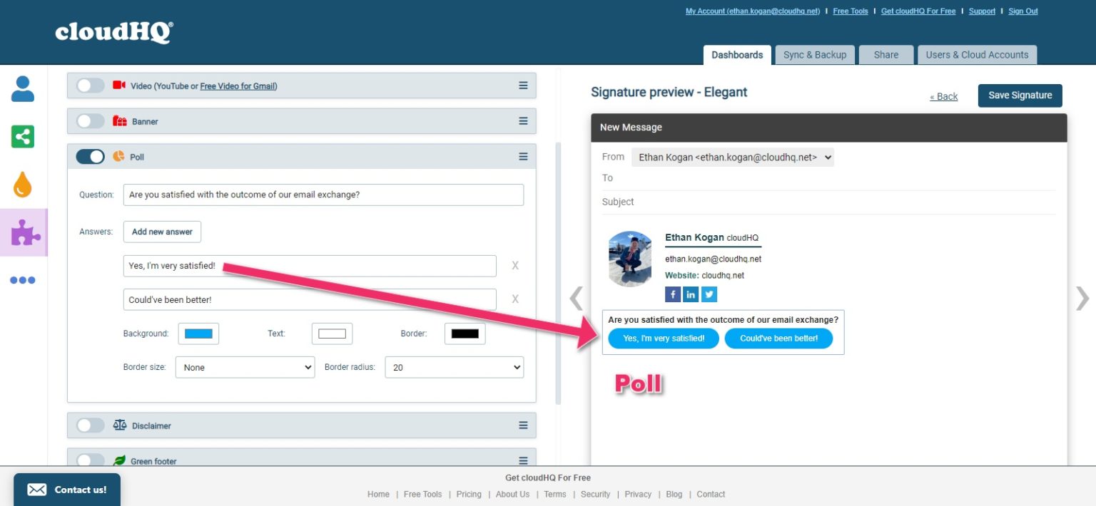create custom email signature for gmail